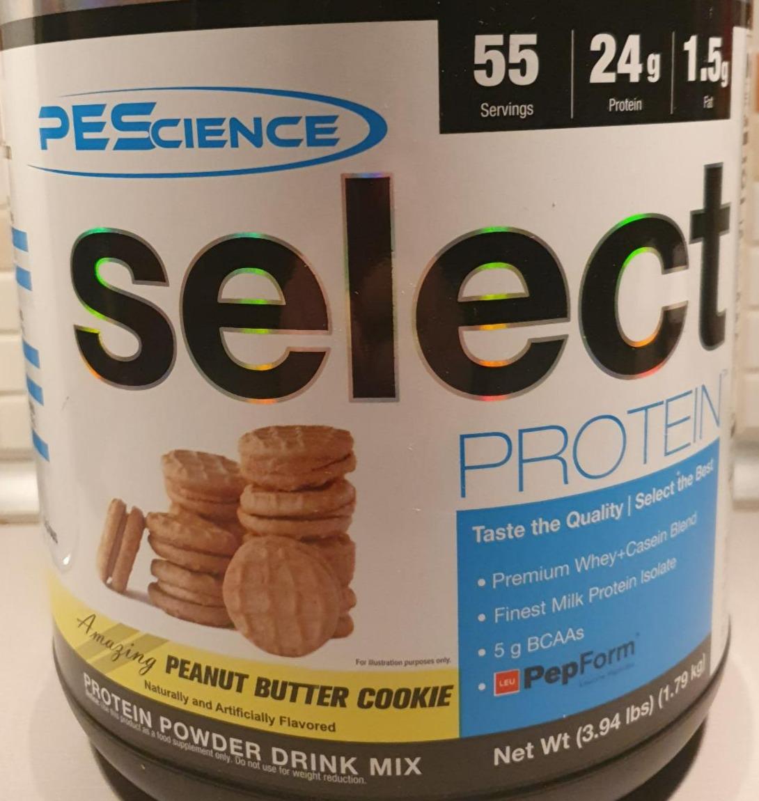 Fotografie - Select protein peanut butter cookie Pescience