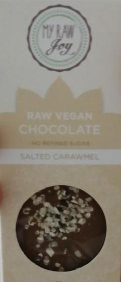Fotografie - Raw vegan chocolate salted carawmel