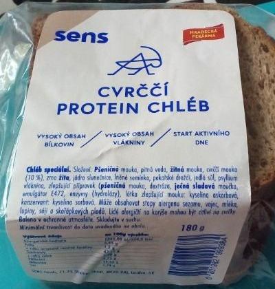 Fotografie - Cvrččí protein chléb Sens