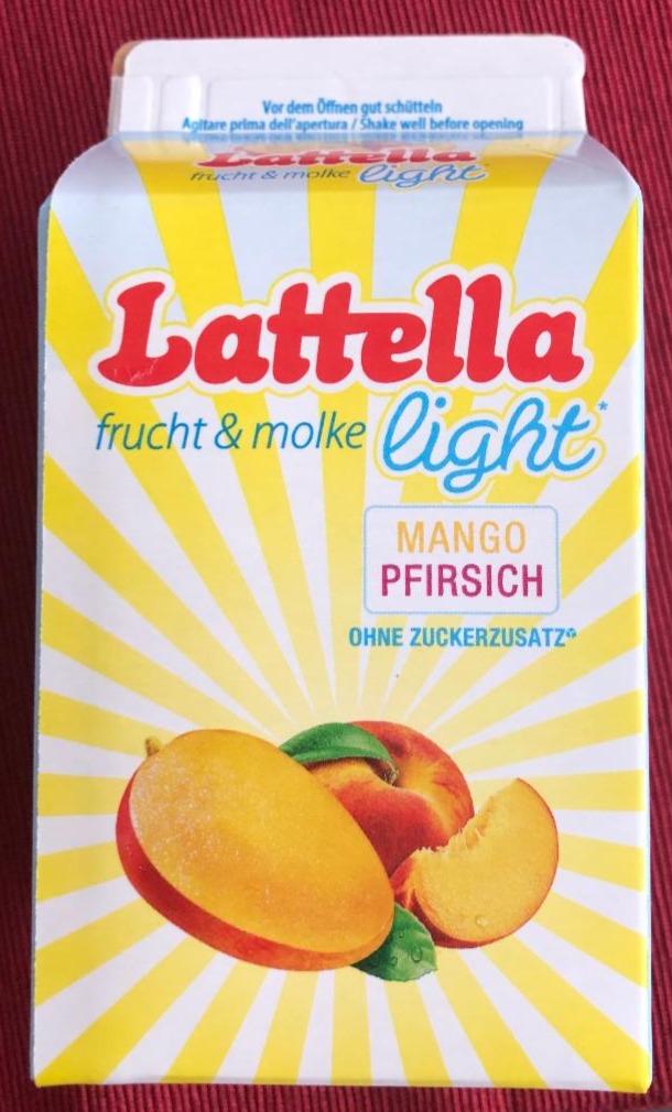 Fotografie - Frucht & Molke Light Mango Pfirsich Lattella