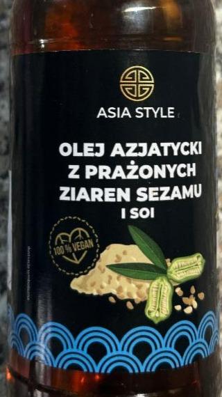 Fotografie - Olej azjatycki z prazonych ziaren sezamu i soi Asia style