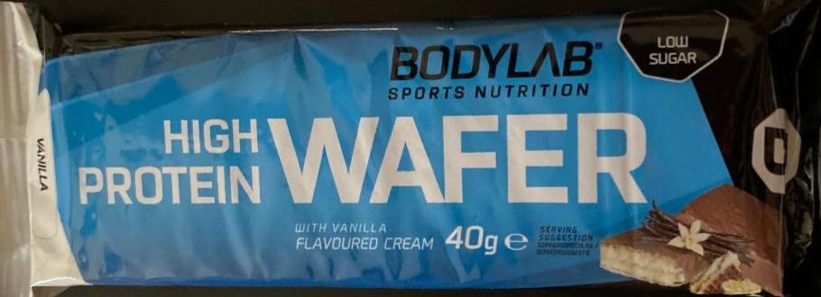 Fotografie - high protein wafer Vanilla Bodylab