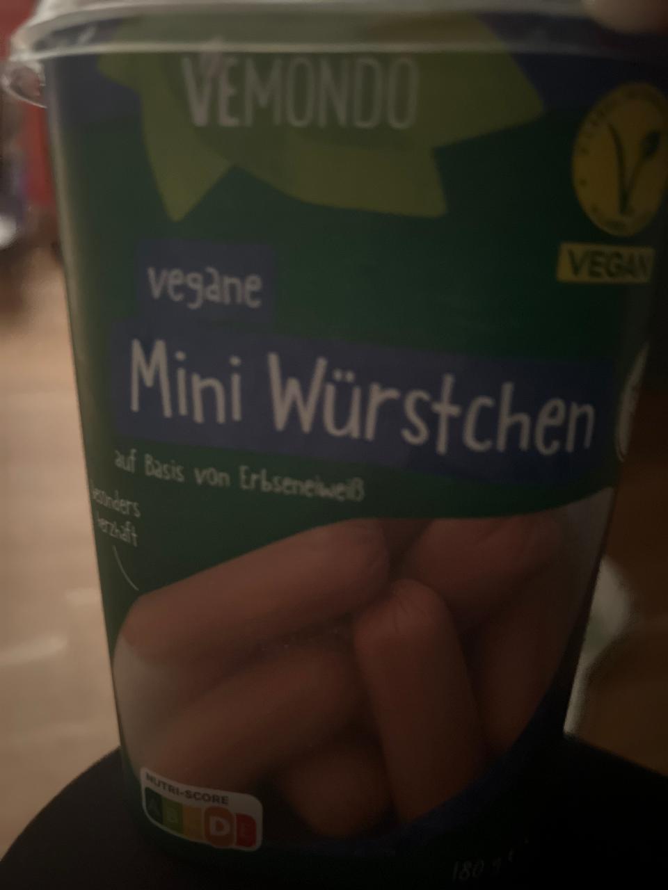 Fotografie - Vegane Mini Würstchen Vemondo