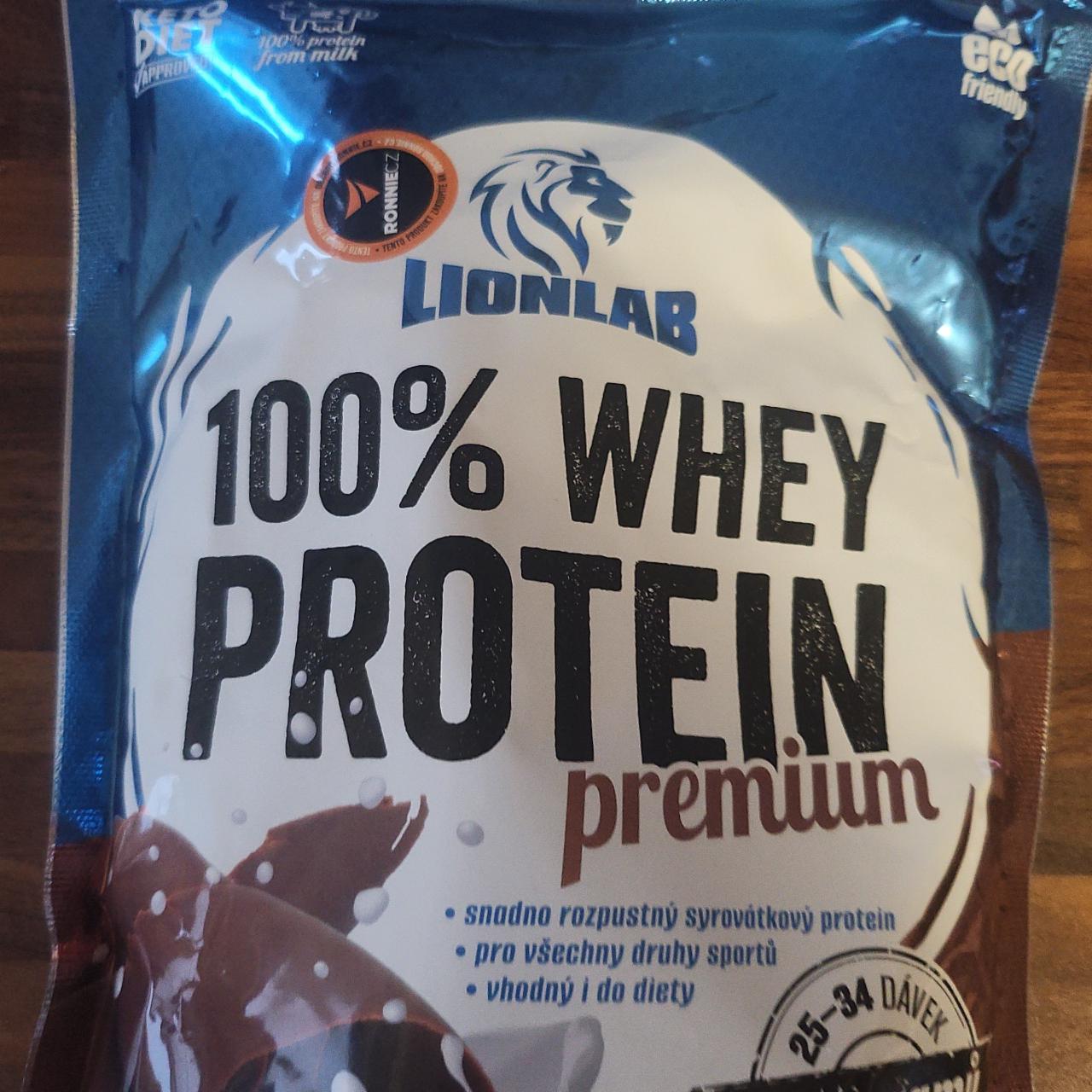 Fotografie - 100% Whey Protein Premium Lionlab