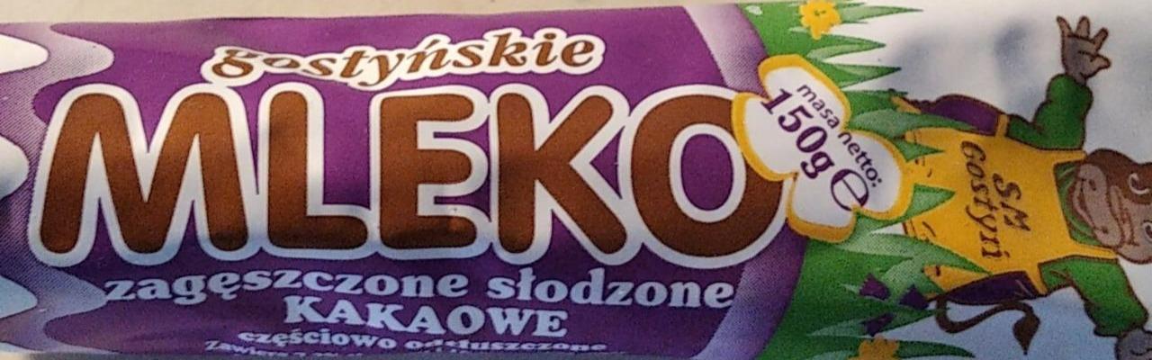 Fotografie - Gostyńskie Mleko zageszczone slodzone kakaowe SM Gostyń