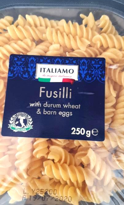 Fotografie - Fusilli with durum wheat & barn eggs Italiamo