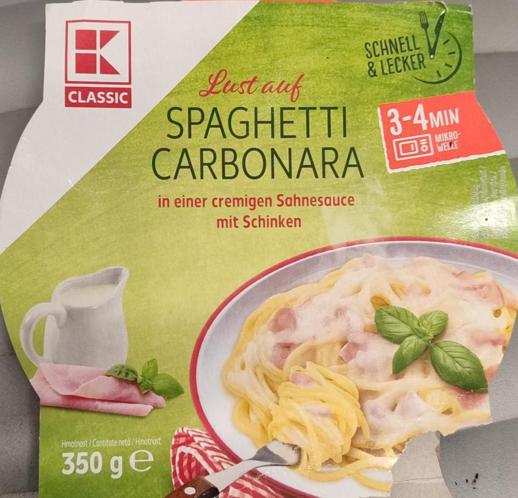 Fotografie - Spaghetti Carbonara K-Classic