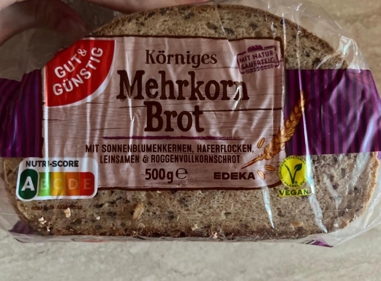 Fotografie - Körniges Mehrkorn Brot Gut & Günstig