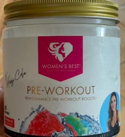 Fotografie - Pre-workout womens best tropical ice
