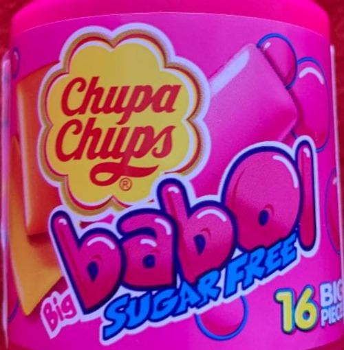 Fotografie - Big Babol sugar free Chupa Chups