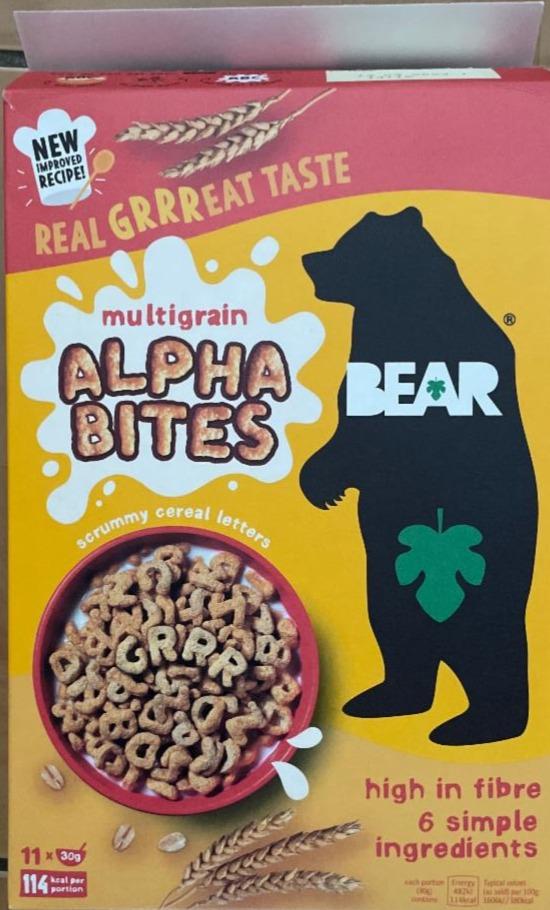 Fotografie - Multigrain Alpha Bites Bear