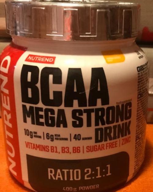 Fotografie - BCAA mega strong drink ratio 2:1:1 mango Nutrend