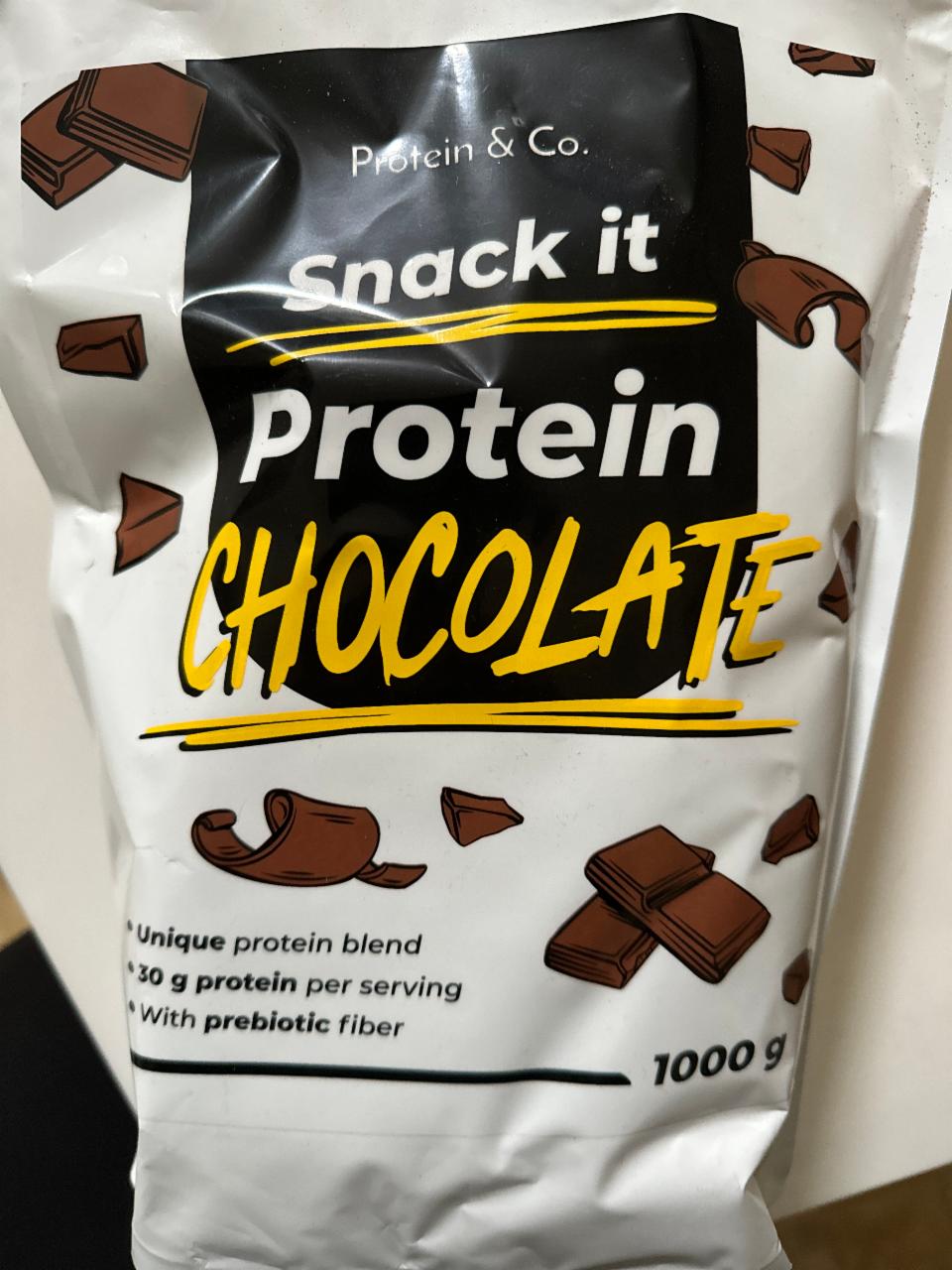 Fotografie - Snack it Protein chocolate Protein & Co.