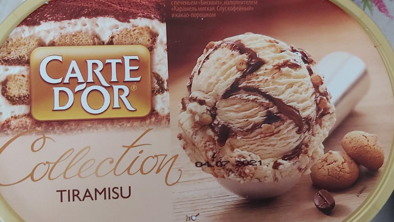 Fotografie - Collection Tiramisu zmrzlina Carte d'Or