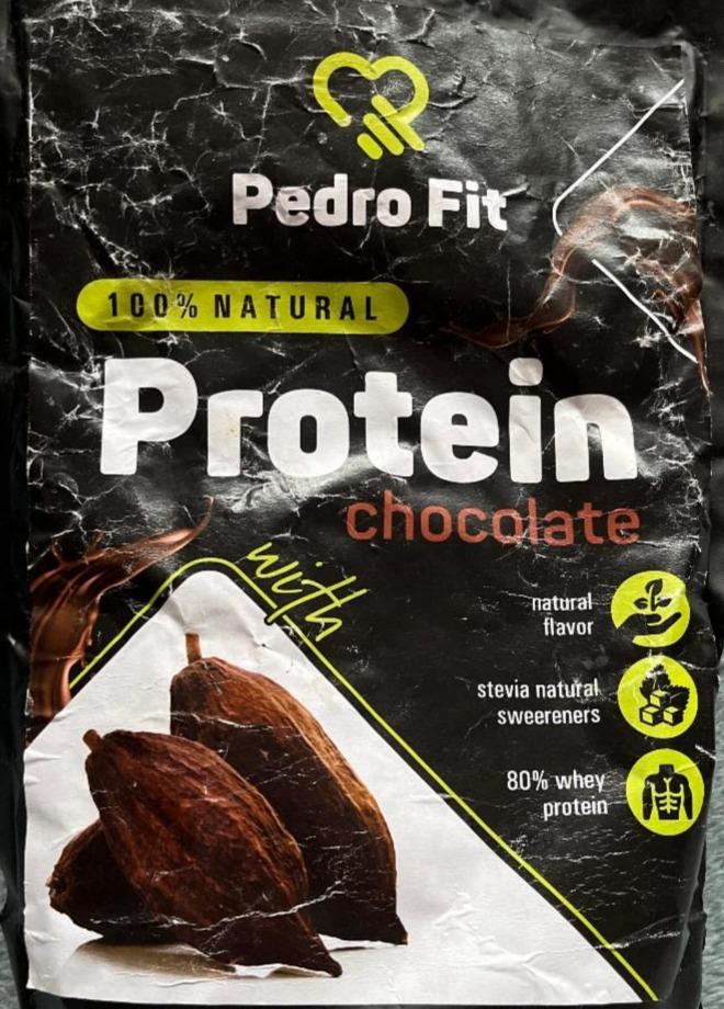 Fotografie - 100% Natural Protein Chocolate Pedro Fit