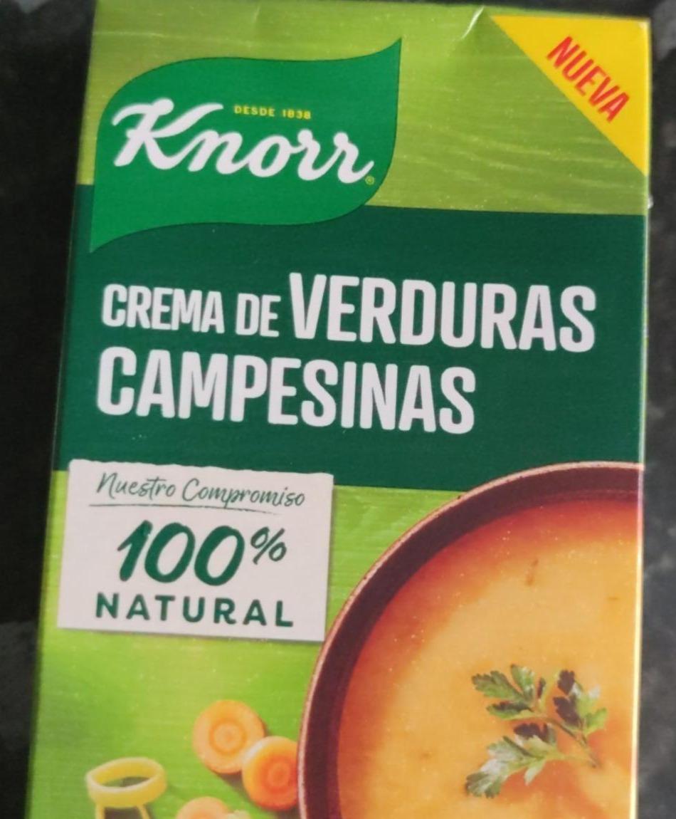 Fotografie - Crema de Verduras Campesinas Knorr