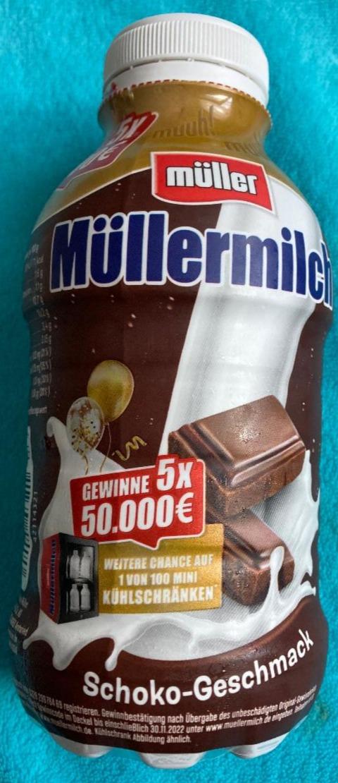 Fotografie - Müllermilch s čokoládovou příchutí Müller
