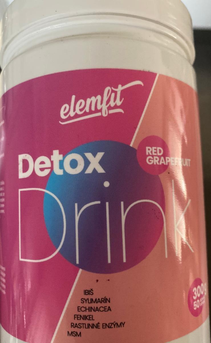 Fotografie - Detox Drink Red Grapefruit Elemfit