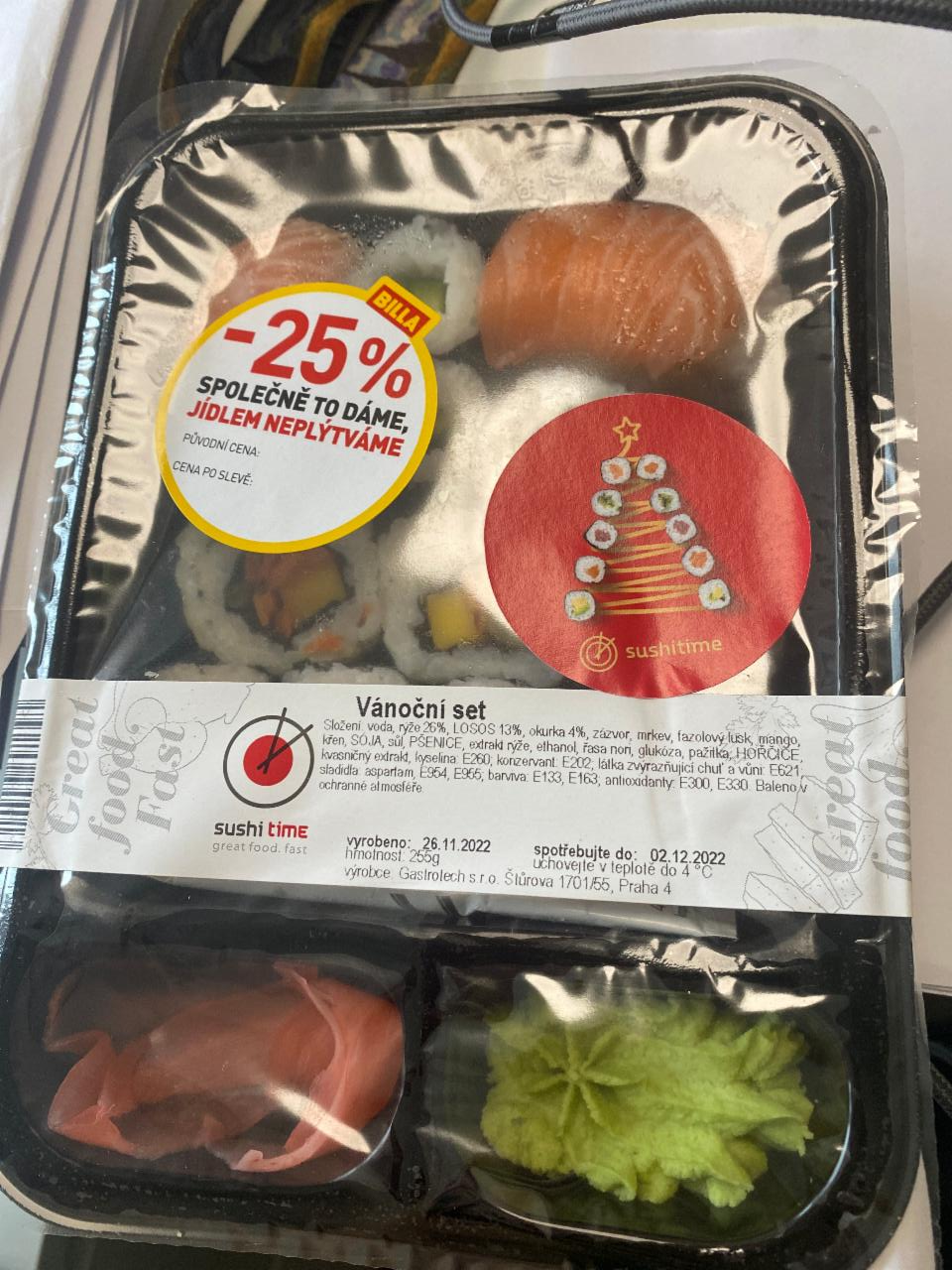 Fotografie - Vánoční set Sushi Time