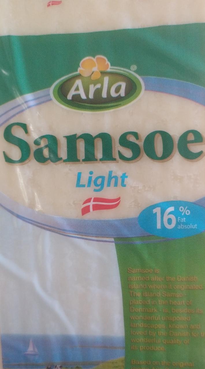 Fotografie - Dánský sýr SAMSOE light 16% Arla