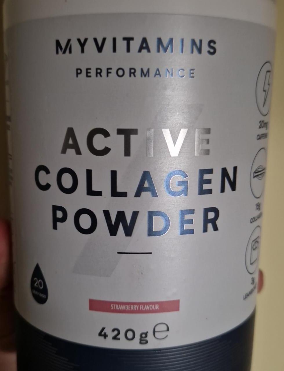Fotografie - active collagen powder MyVitamins