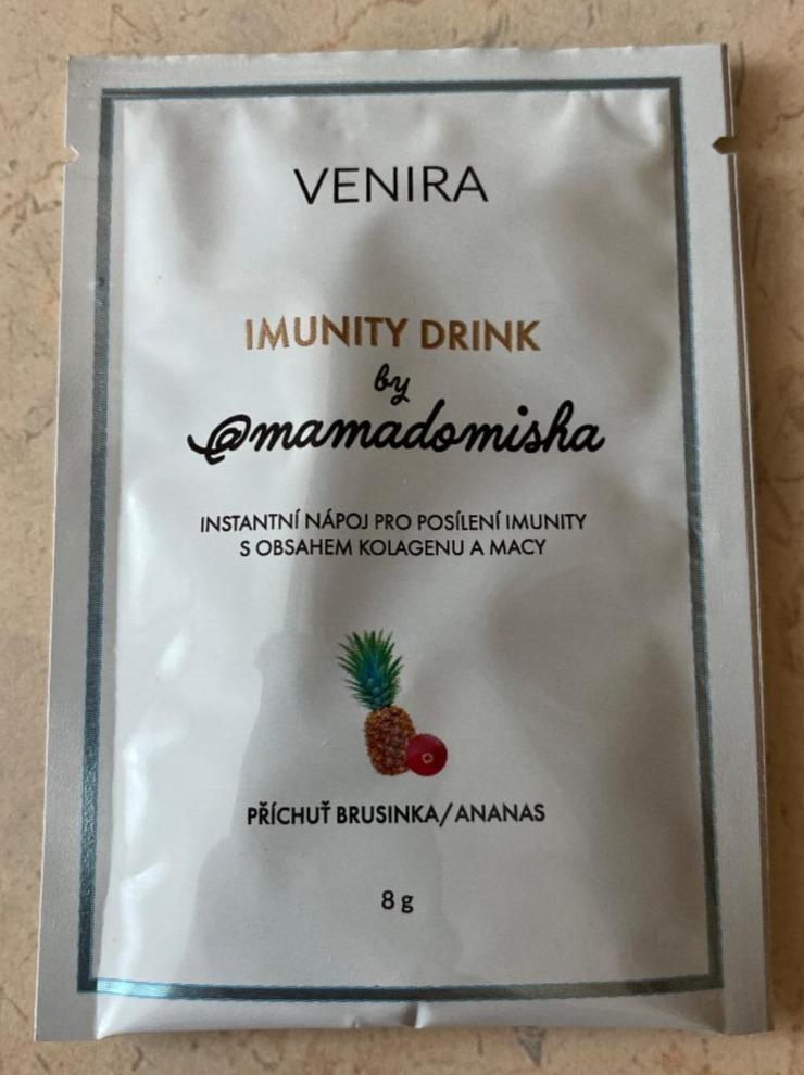 Fotografie - Imunity drink by @mamadomisha Brusinka/Ananas Venira