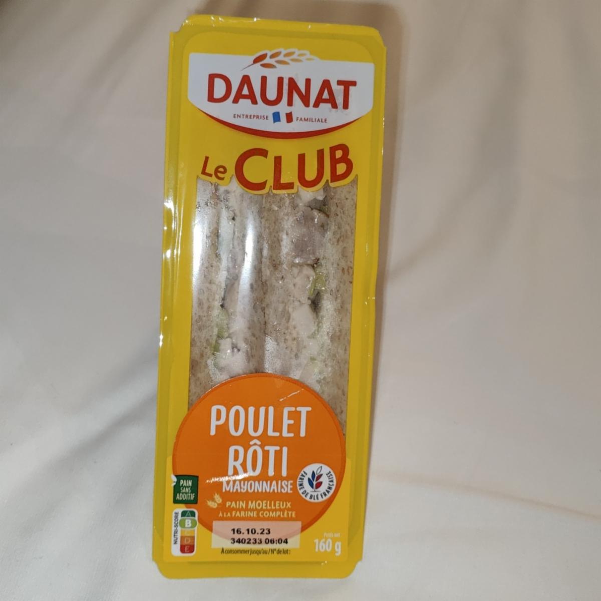 Fotografie - Le Club Poulet rôti Mayonnaise Daunat
