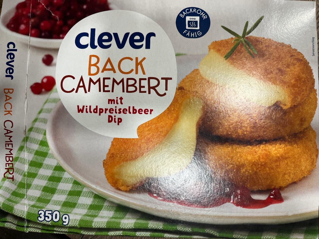 Fotografie - Back Camembert mit Wildpreiselbeer Dip Clever