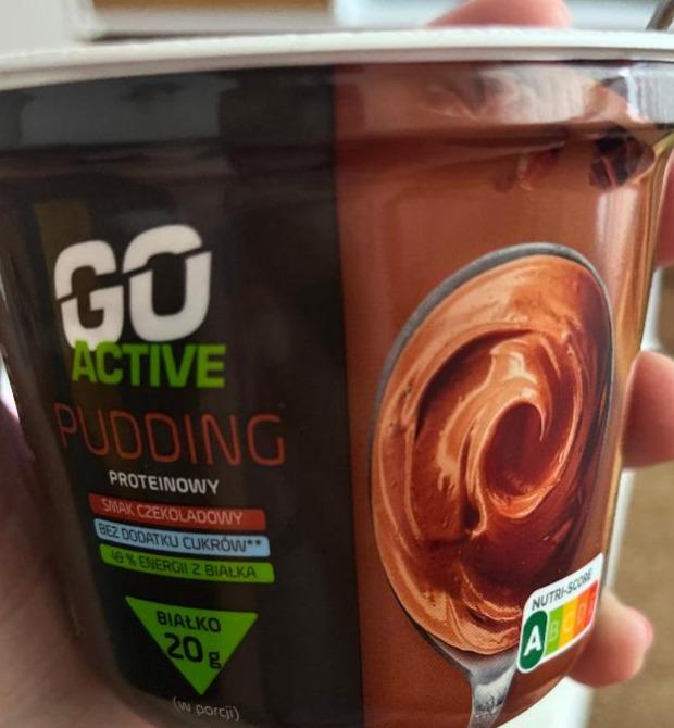 Fotografie - Pudding proteinowy smak czekoladowy Go Active