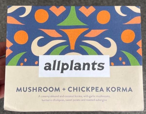 Fotografie - Mushroom + Chickpea Korma Allplants