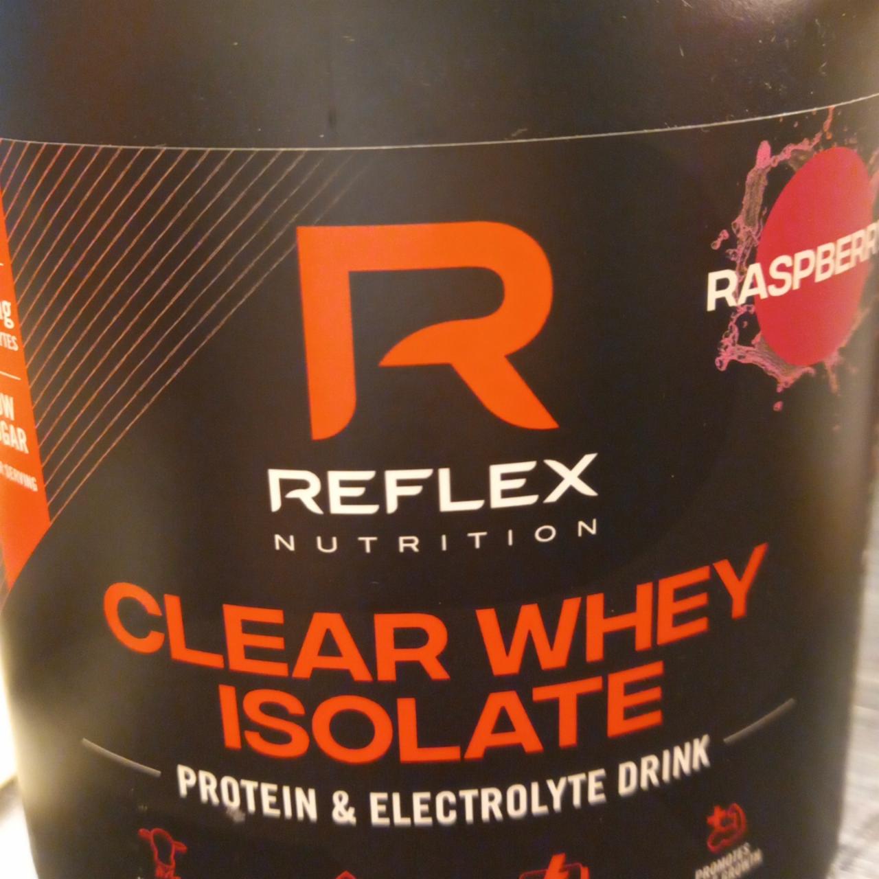 Fotografie - Clear Whey Isolate Raspberry Reflex Nutrition