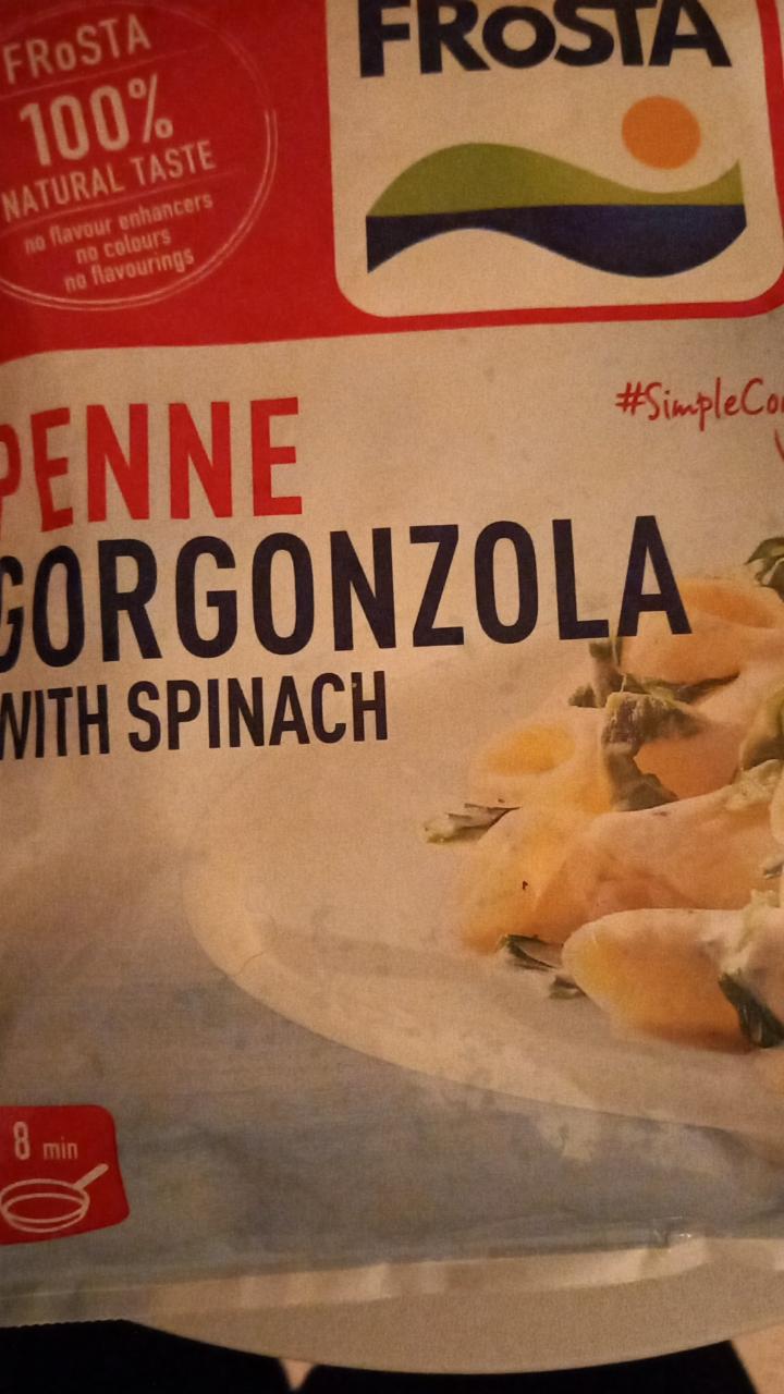 Fotografie - penne gorgonzola with spinach FRoSTA