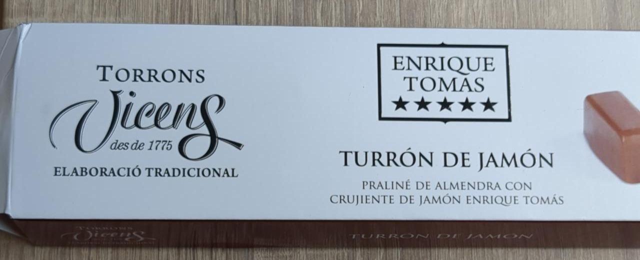 Fotografie - Turrón de Jamón Enrique Tomás Vicens