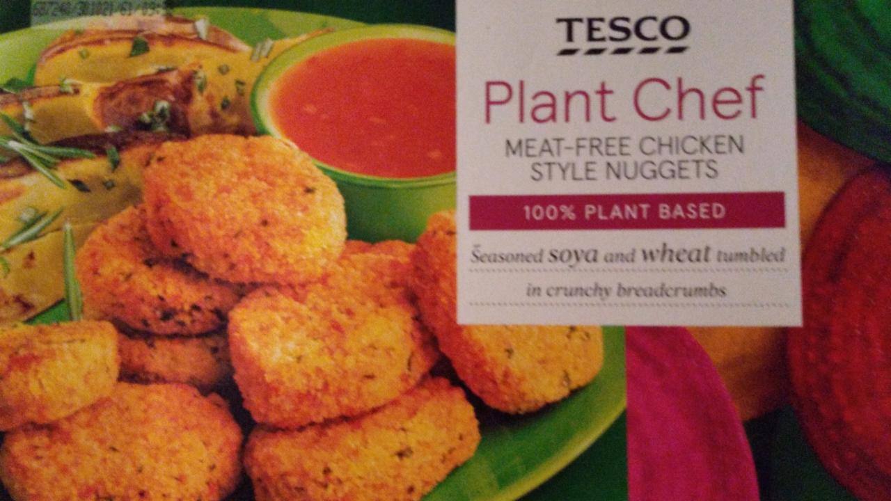 Fotografie - Plant Chef Meat-free Chicken style nuggets Tesco