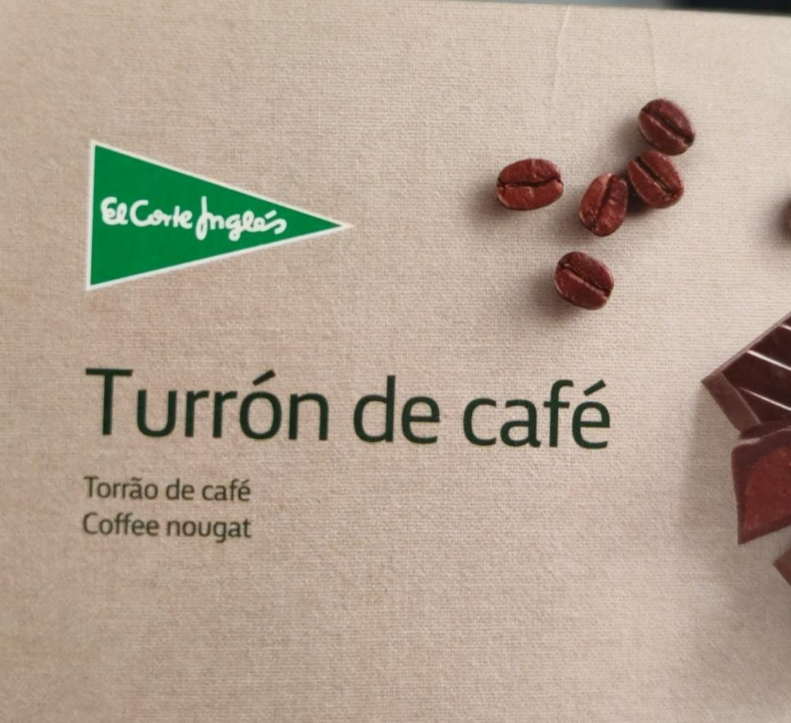 Fotografie - Turrón de café El corte Inglés