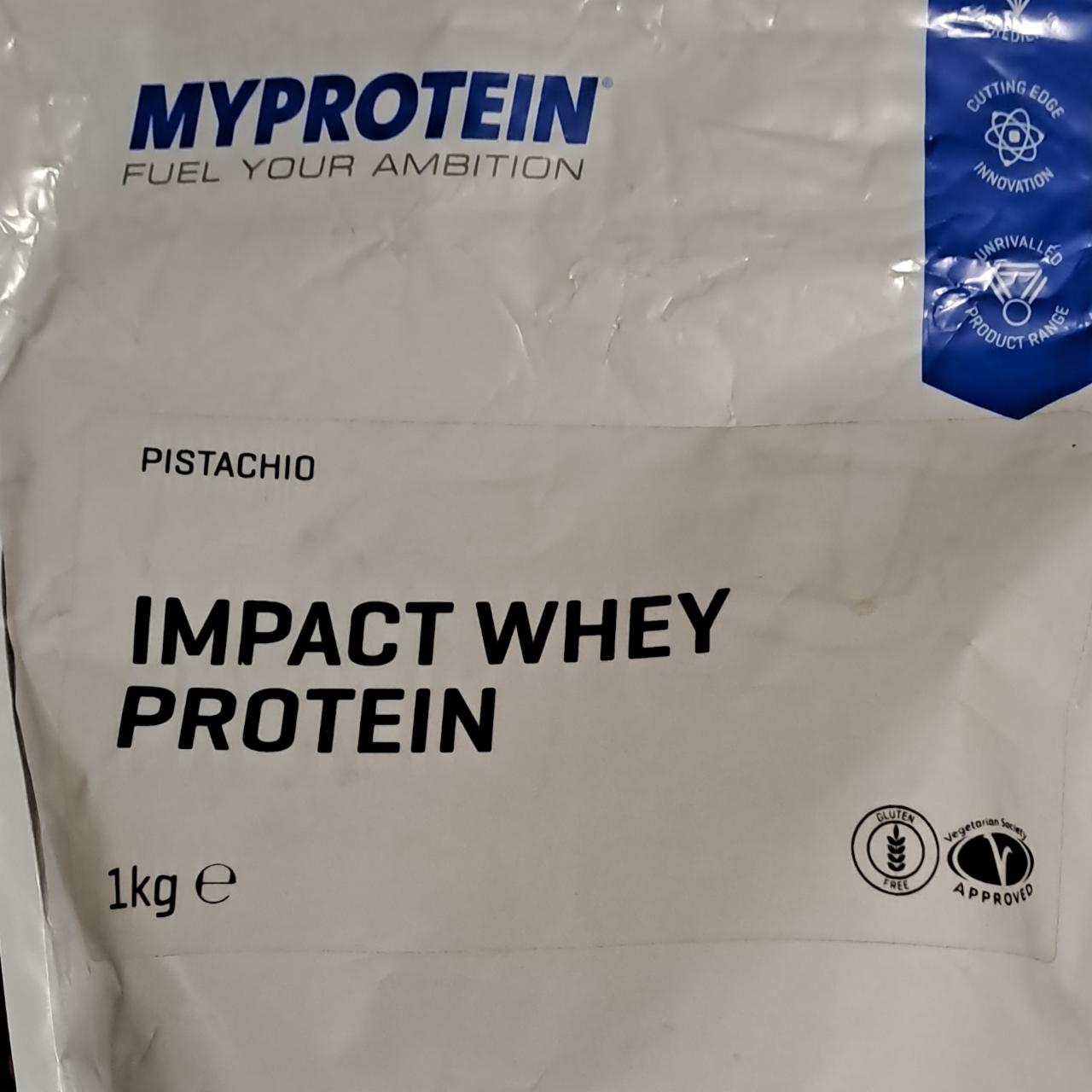 Fotografie - Impact Whey Protein Pistachio Myprotein