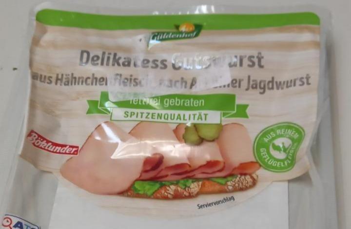 Fotografie - Delikatess Gutswurst aus Hähnchenfleisch Güldenhof