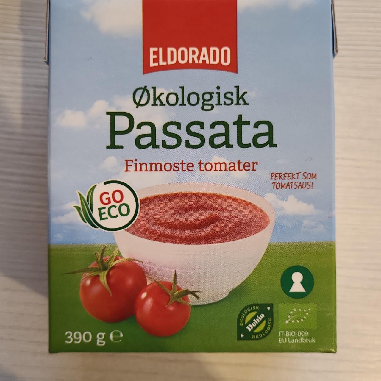 Fotografie - Økologisk Passata Finmoste tomater Eldorado