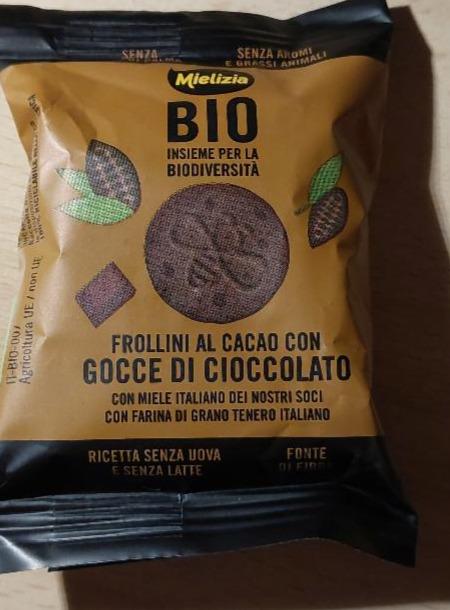 Fotografie - Bio frollini al cacao con gocce di cioccolato Mielizia