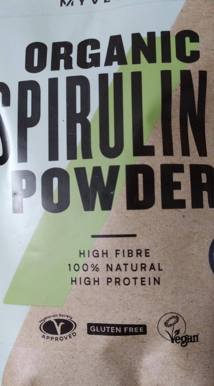 Fotografie - Organic Spirulina Powder MyProtein