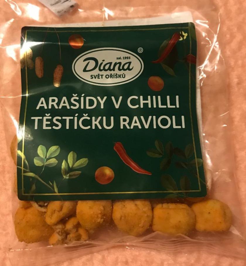 Fotografie - Arašídy v chilli těstíčku ravioli Diana Svět oříšků