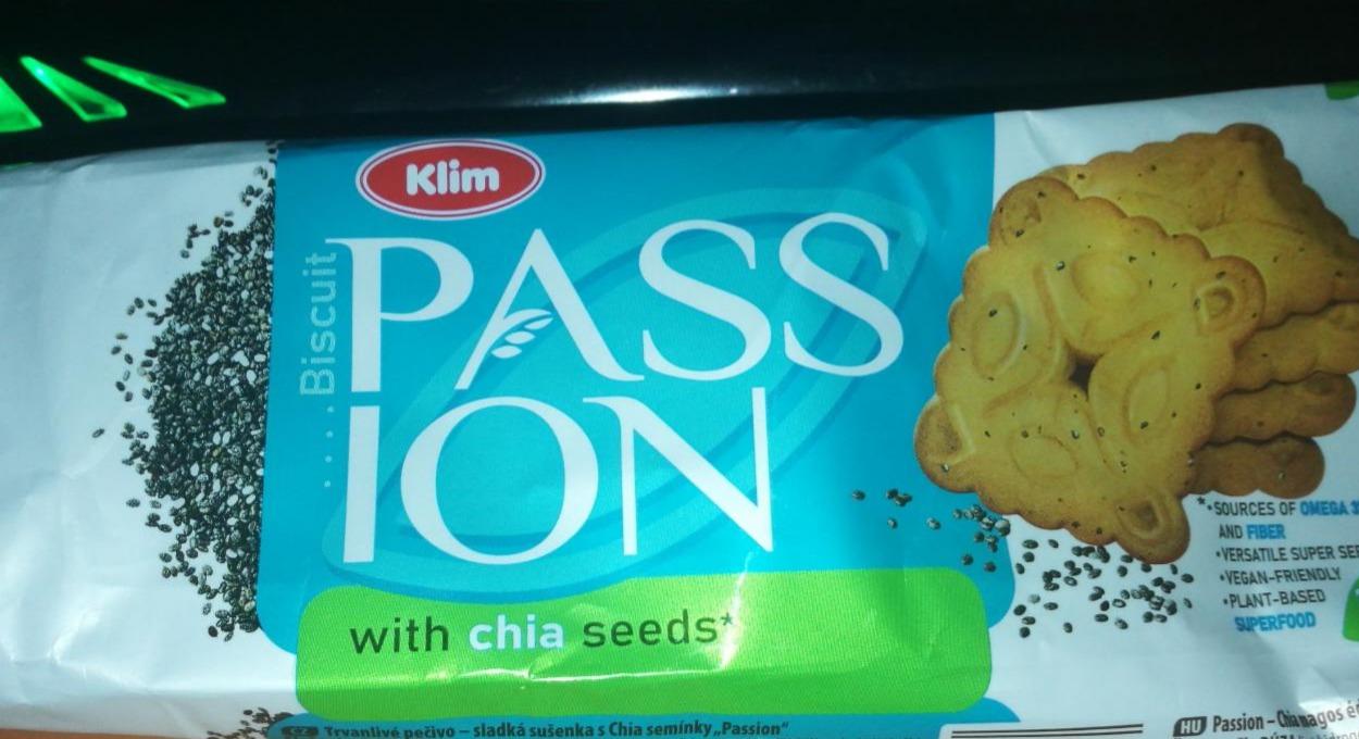 Fotografie - pass ion biscuits with chia seeds Klim