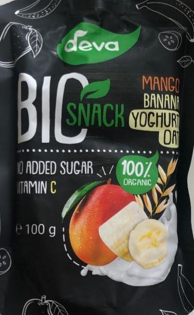 Fotografie - Big snack Mango banana yoghurt oat Deva