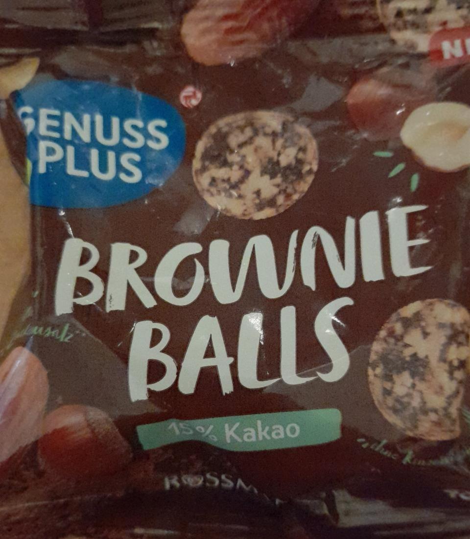 Fotografie - brownie balls genuss plus