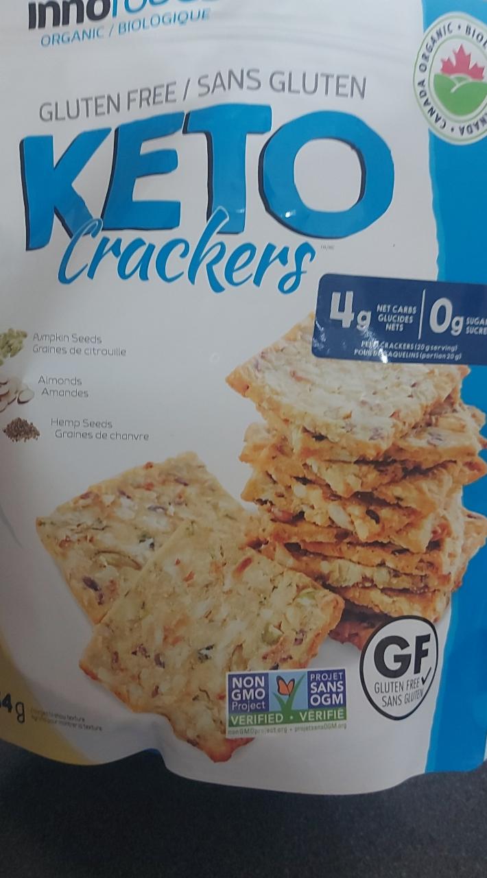 Fotografie - Organic Keto Crackers Gluten Free Inno Foods