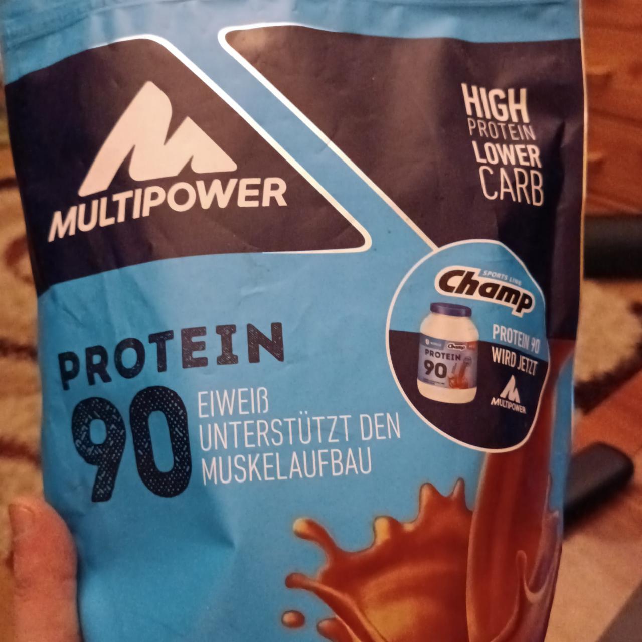 Fotografie - Protein 90 Schoko Multipower