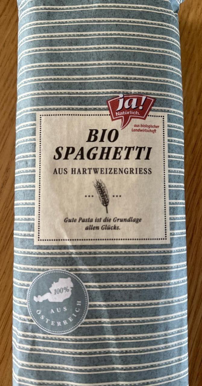 Fotografie - Bio Spaghetti aus Hartweizengriess Ja! Natürlich.
