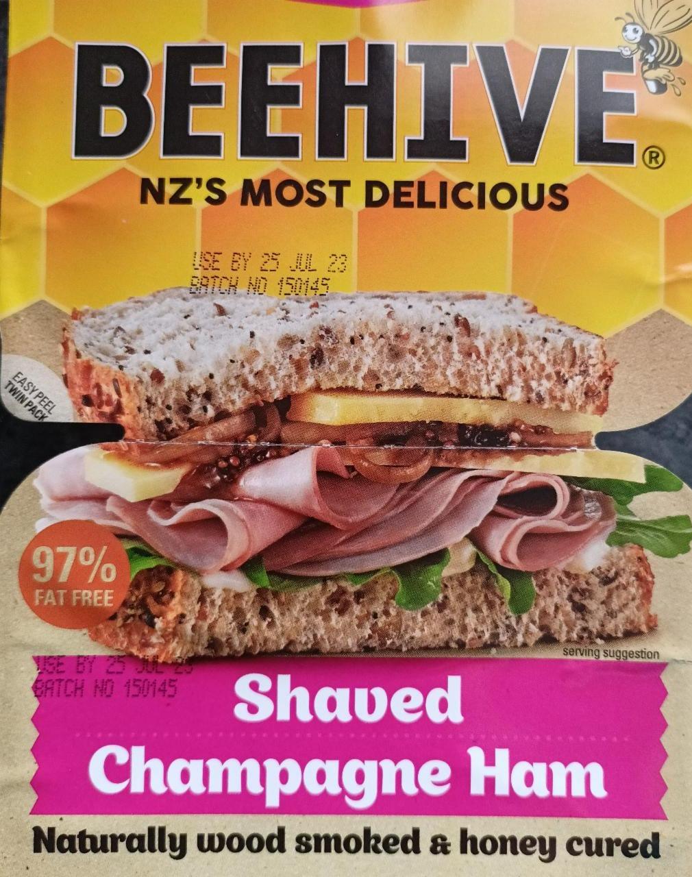 Fotografie - Shaved Champagne Ham Beehive
