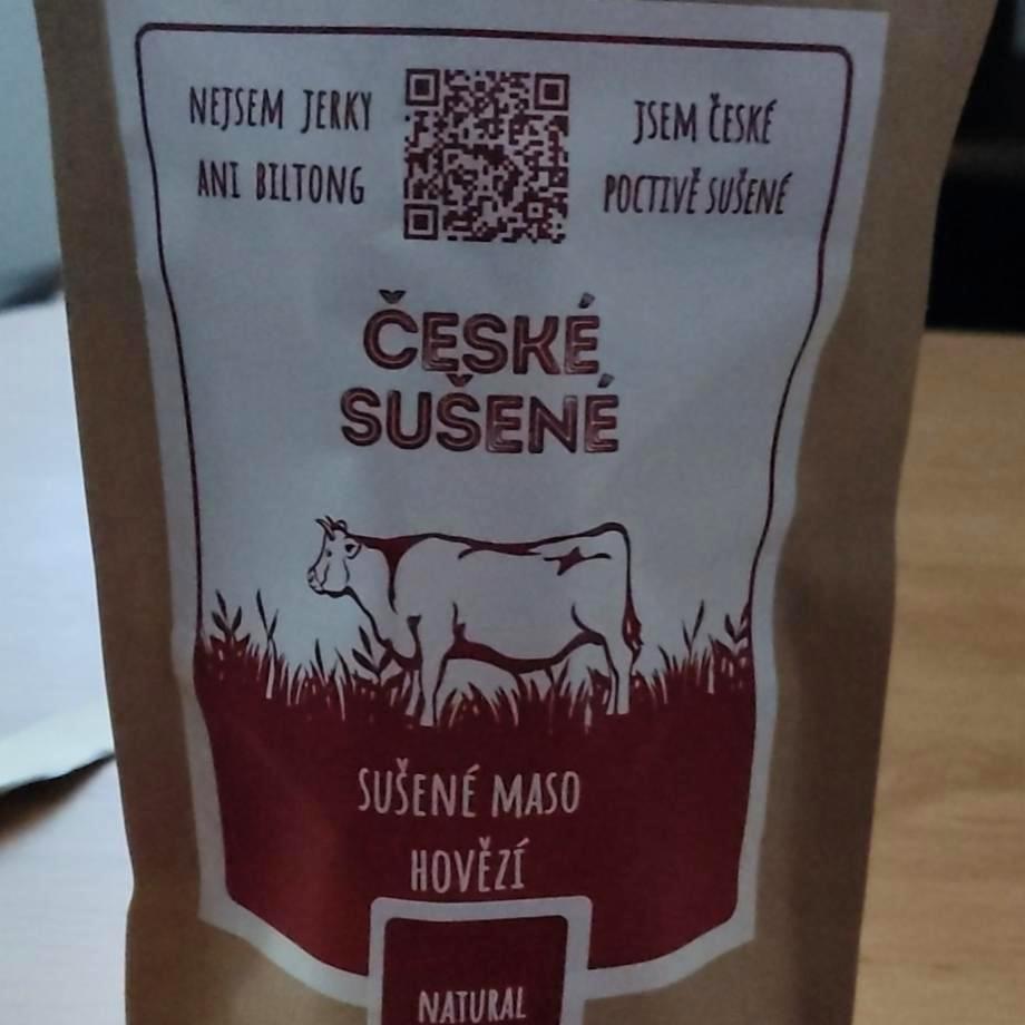 Fotografie - Sušené maso hovězí Natural České sušené
