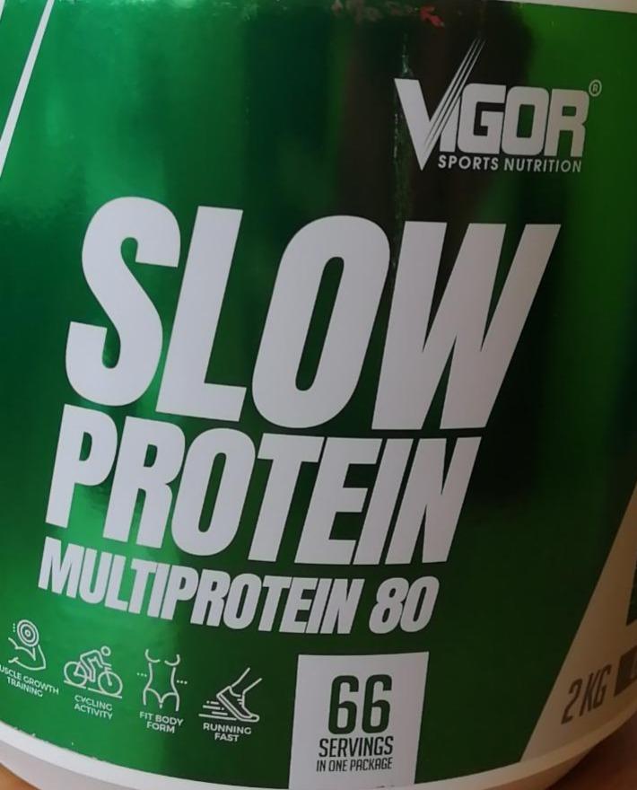 Fotografie - Slow protein multiprotein 80 coconut